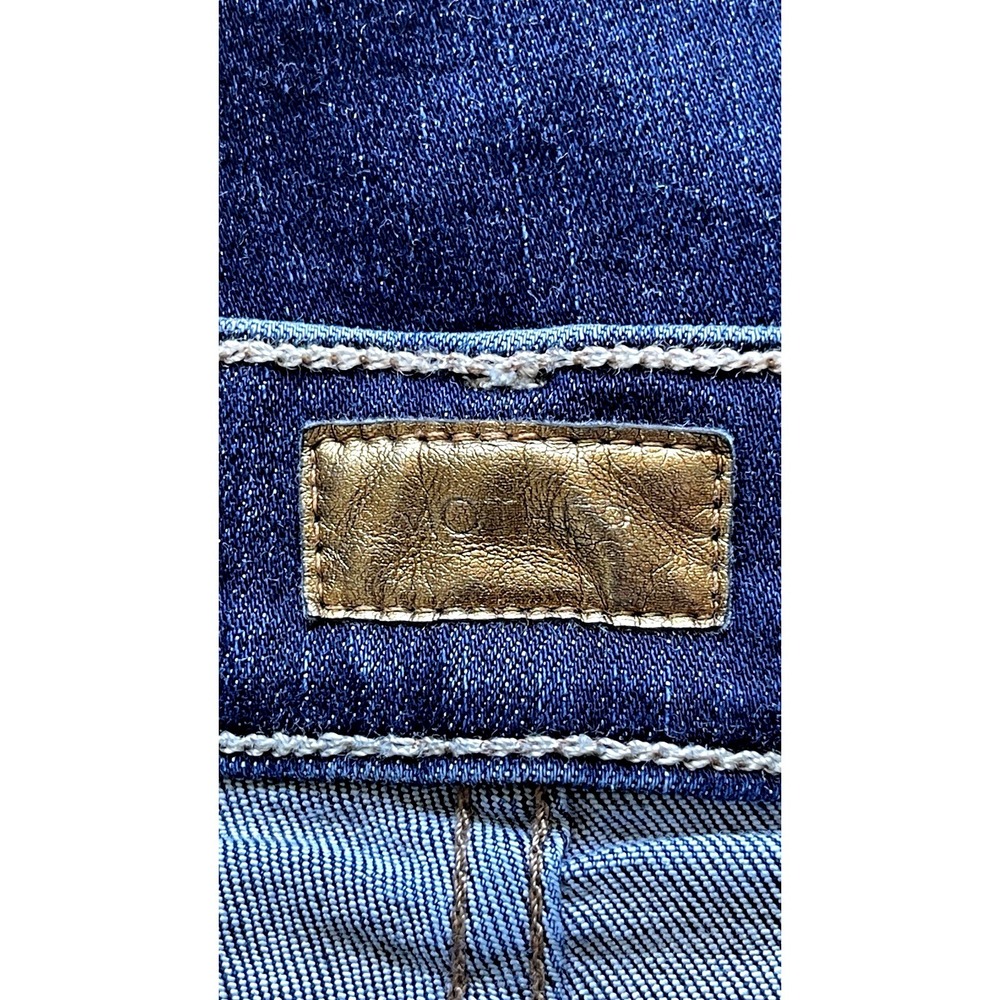 MOTHER Womens Lil' Hustler Ankle Fray in Off Limits Jeans Size 31 Dark Wash - Picture 7 of 14